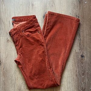 Rust Corduroy Pants